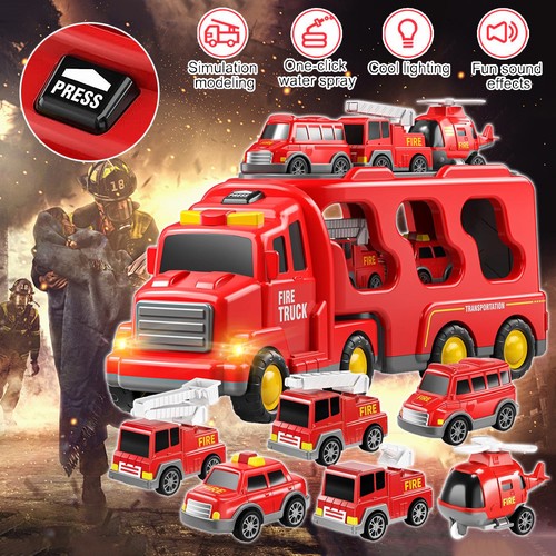 7in1 kinder feuerwehrauto - kinder,