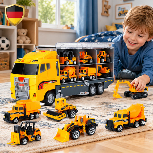 Spielzeug lkw bagger - lkw, bulldozer