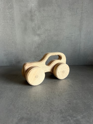 Holzauto aus buche - aus, |