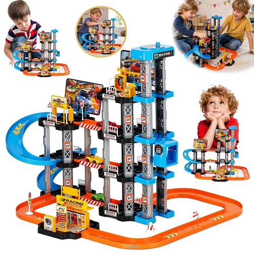 Schienenauto spielzeugset - schienenauto,