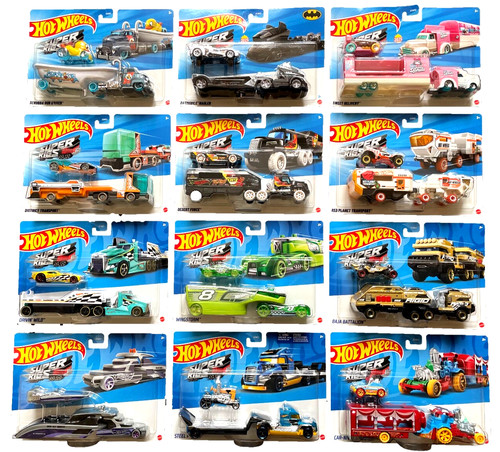 Hot wheels super - wheels, rigs