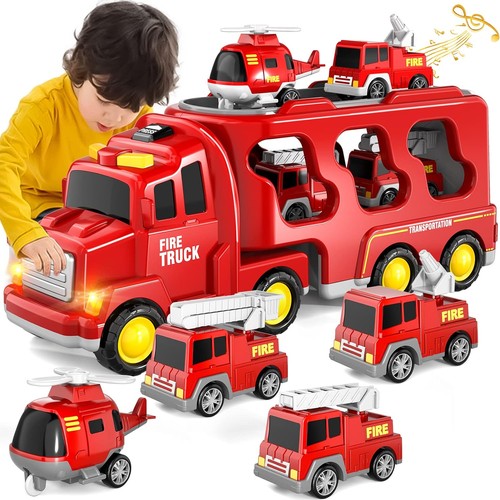 Lkw feuerwehrauto mit - 1,