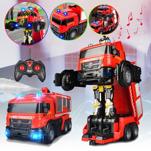 LED-Feuerwehrauto-Transforming
