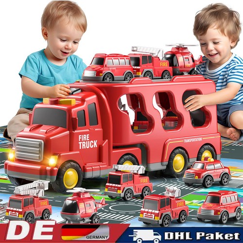 Lkw feuerwehrauto mit - 7,