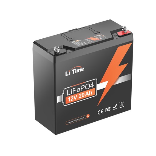 Litime 12v 20ah lifepo4 - 20ah,